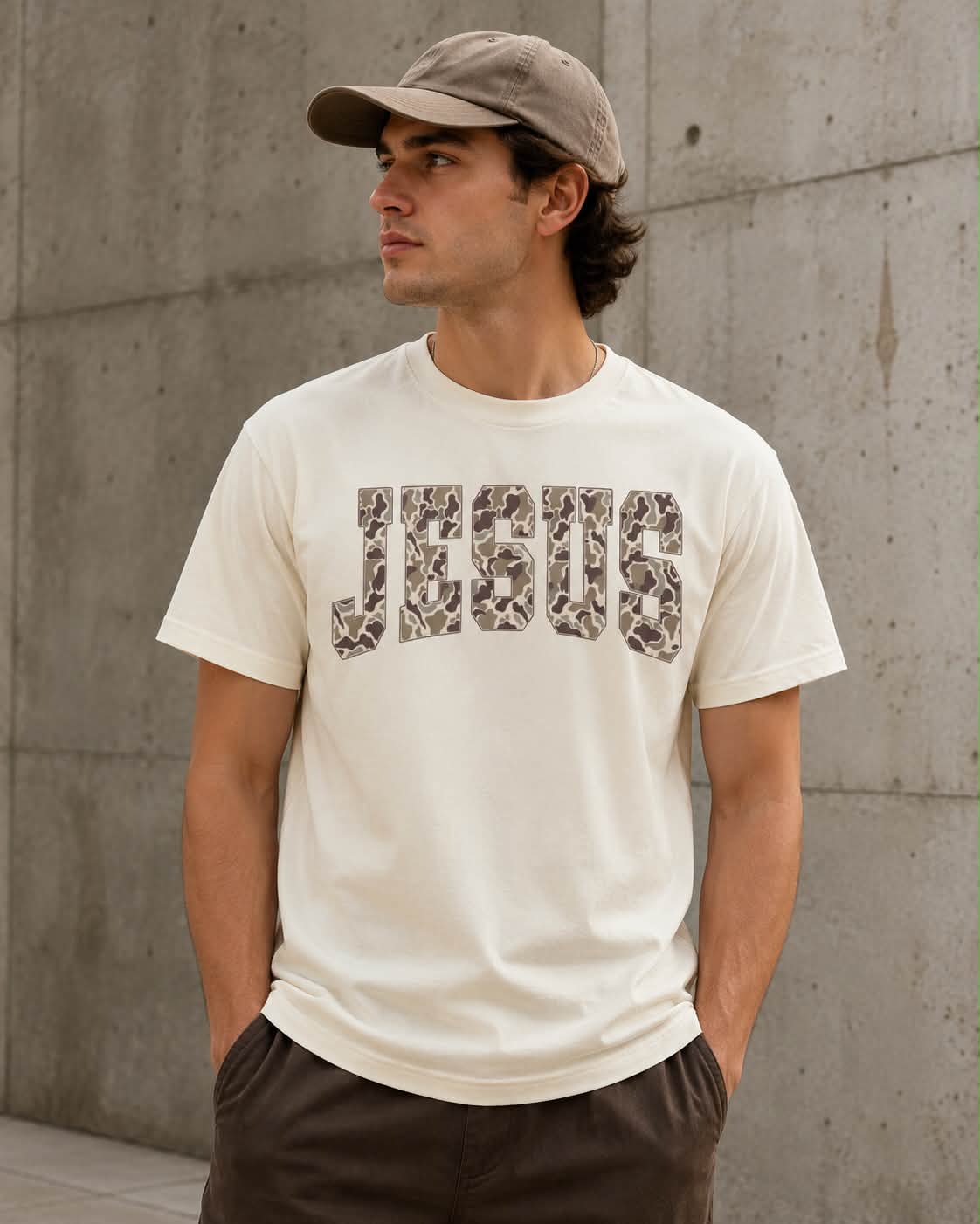 Camo Jesus Tee *Deal of the Month*